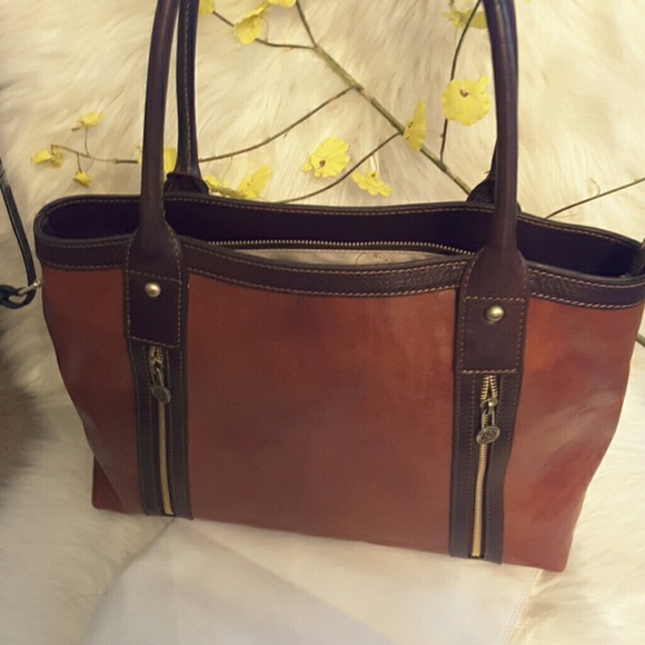 Firenze Bags Firenze Genuine Leather Dd Cuoio Bag Poshmark